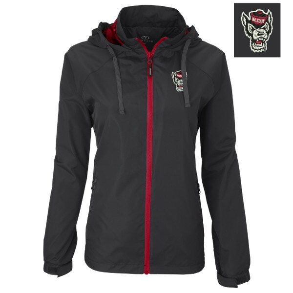 Dark Grey/Red Club Wind Jacket - Wo